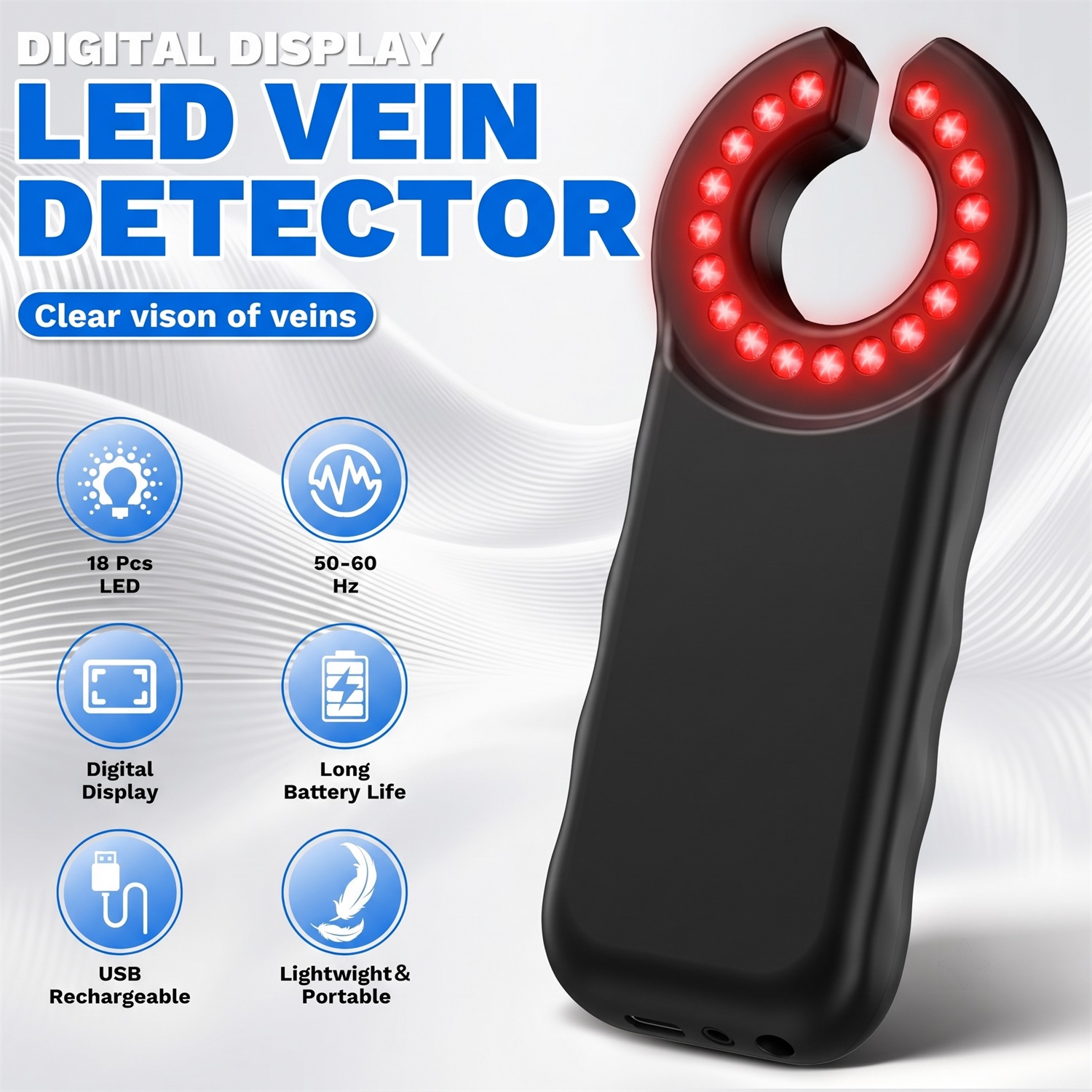 USB Vein Locator with Storage  - đánh giá và giá Medical Lab Machines