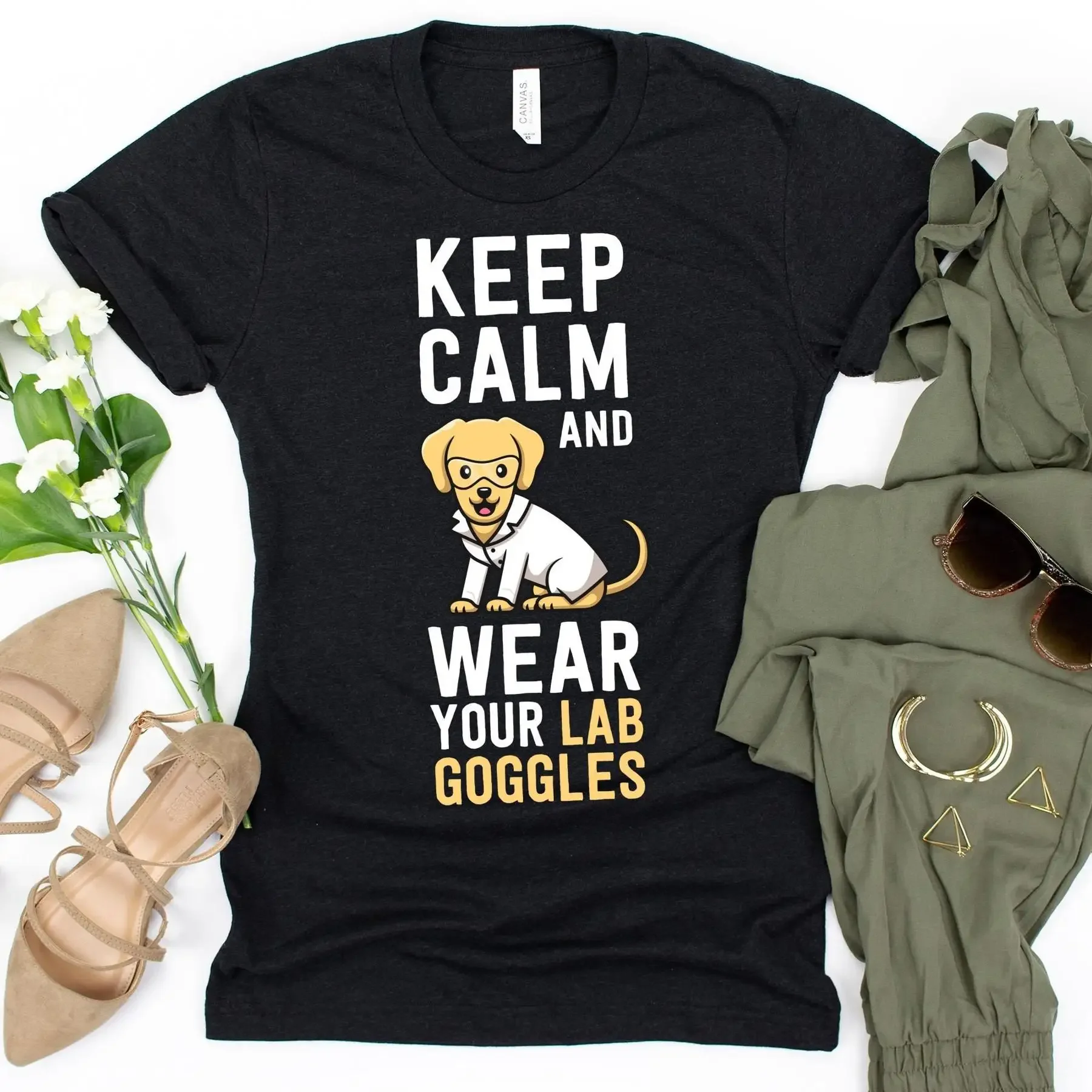 Keep Calm And Wear Your Lab Go - đánh giá và giá Medical Laboratory Scientist